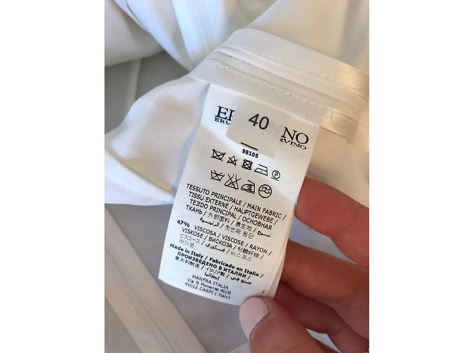 ERMANNO SCERVINO Jacken T.FR 36 Synthetisch Weiß - Ansicht 5