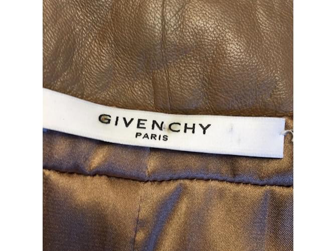 GIVENCHY Jacken T.FR 38 Leder Grau - Ansicht 5
