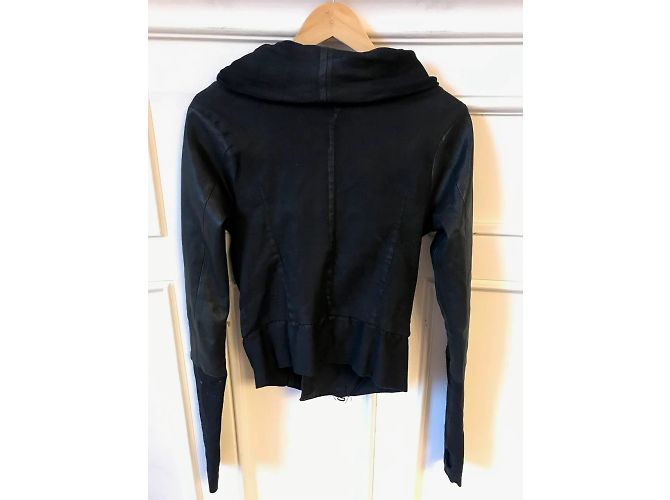HUDSON Jacken T.International S Leder Schwarz - Ansicht 4