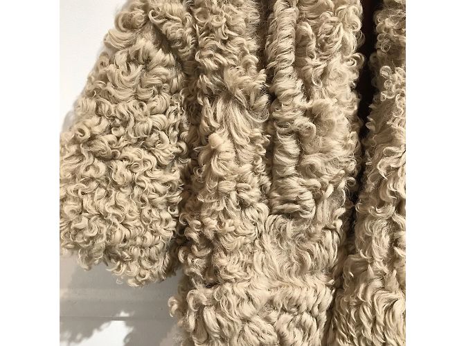 INES ET MARECHAL Jacken T.fr 36 Rindsleder Beige - Ansicht 3