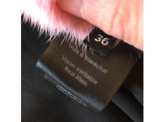 Jacken INES ET MARECHAL T.FR 36 Fell Pink - Ansicht 5