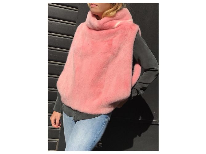 Jacken INES ET MARECHAL T.FR 36 Fell Pink - Ansicht 6