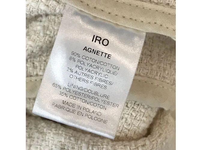Chaquetas IRO T.International S Algodón Crudo - vista 6