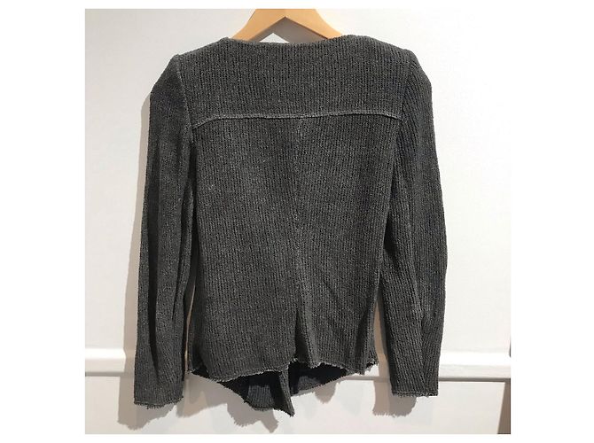 Chaquetas IRO T.FR 36 Algodón Gris - vista 3