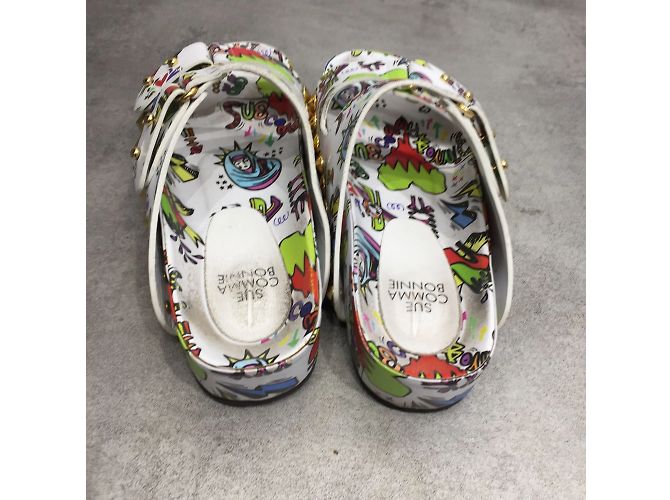 SUECOMMA BONNIE Sandali T.EU 36 Pelle Multicolore - vista 3