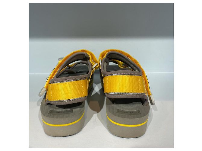 Autre Marque Sandali SUICOKE T.EU 37 Tessuto Giallo - vista 3