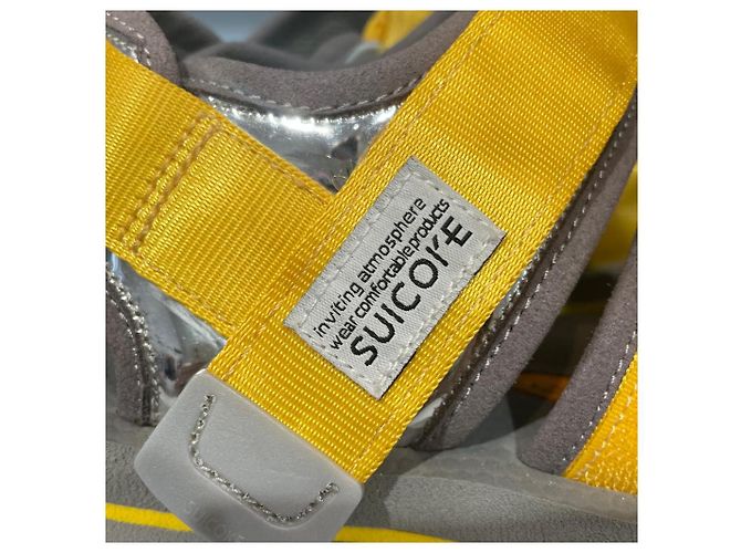 Autre Marque Sandali SUICOKE T.EU 37 Tessuto Giallo - vista 5