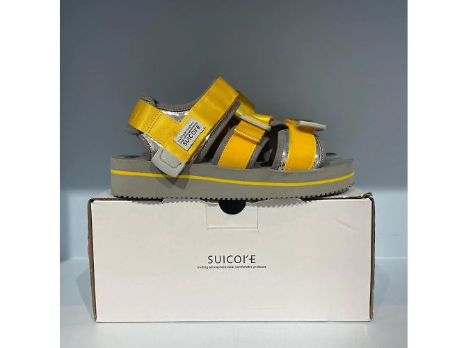 Autre Marque Sandali SUICOKE T.EU 37 Tessuto Giallo - vista 8