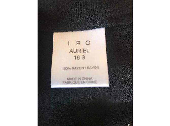 IRO Jacken T.FR 36 Viskose Schwarz - Ansicht 4