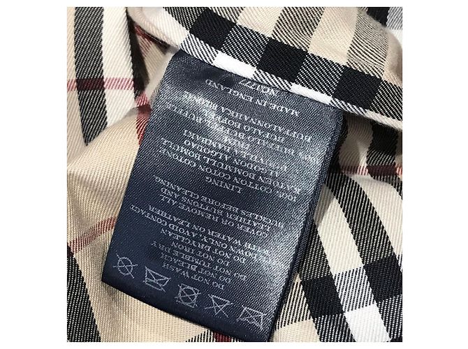 Abrigos BURBERRY T.FR 36 Algodón Negro - vista 8