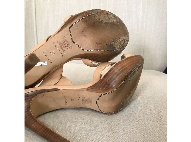 Céline Sandali CELINE T.EU 37 Pelle Beige - vista 5