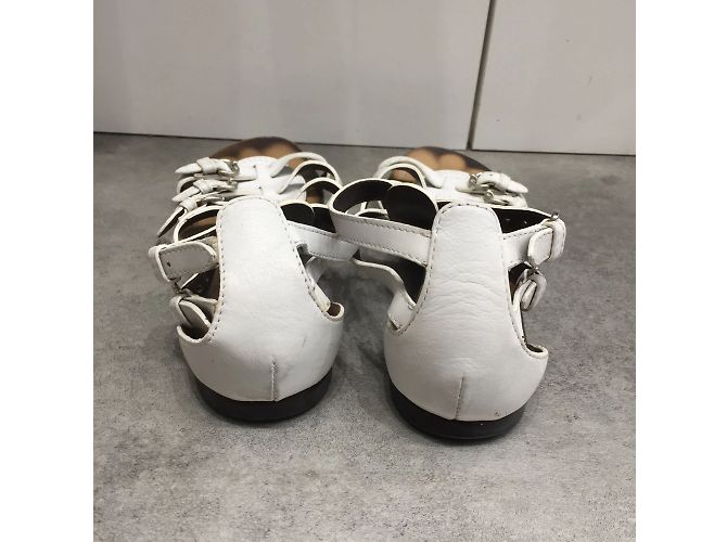 Sandali GIUSEPPE ZANOTTI T.EU 37 Pelle Bianco - vista 3