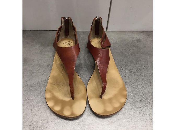 GIUSEPPE ZANOTTI Sandali T.EU 37 Pelle Marrone - vista 2