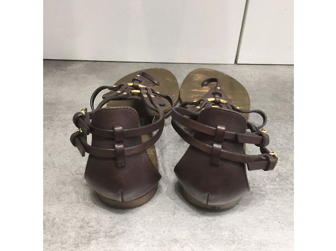 Sandali GIUSEPPE ZANOTTI T.EU 36.5 Pelle Marrone - vista 3