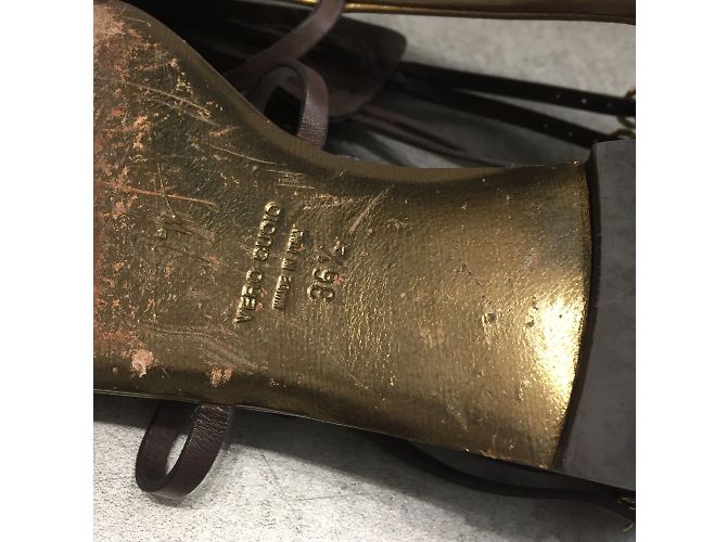 Sandali GIUSEPPE ZANOTTI T.EU 36.5 Pelle Marrone - vista 5