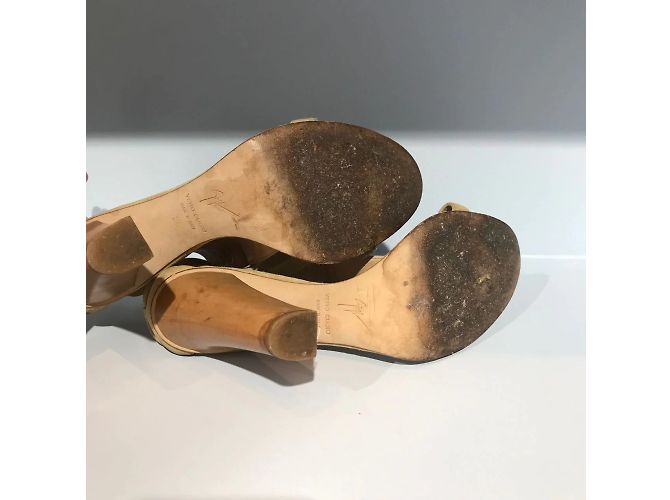 Sandalias GIUSEPPE ZANOTTI T.EU 38 Ante Beige - vista 4