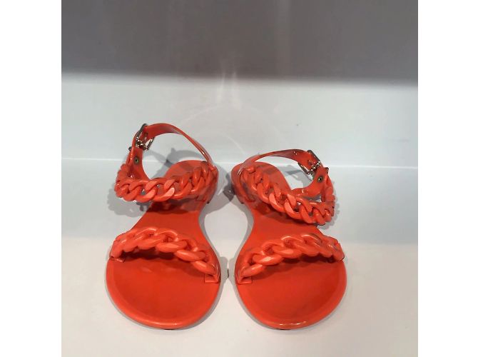 GIVENCHY Sandalen T.EU 37 Gummi Rot - Ansicht 2