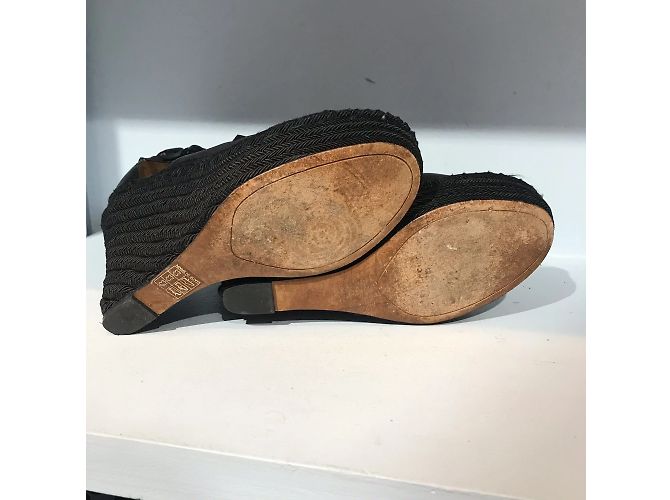 GIVENCHY Sandalen T.EU 37 Leder Schwarz - Ansicht 4