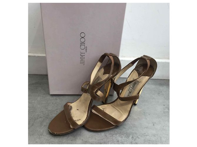 Sandali JIMMY CHOO T.EU 38 Pelle Cachi - vista 6