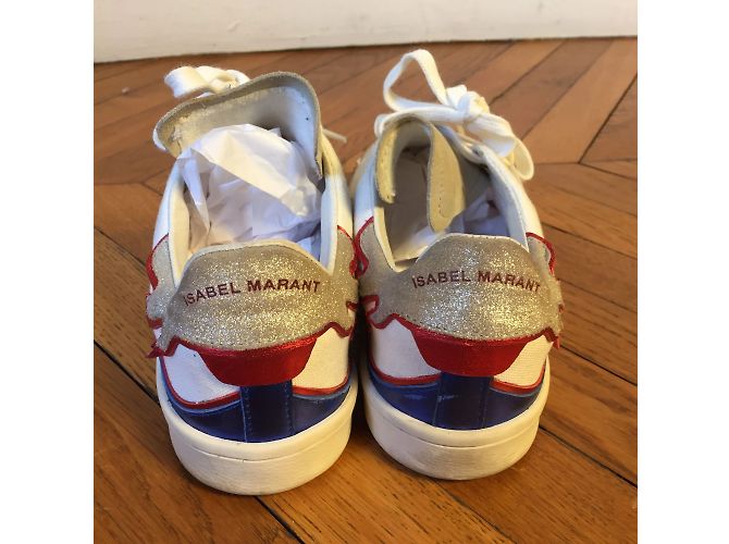 Scarpe ISABEL MARANT T.EU 36 Tessuto Bianco - vista 3