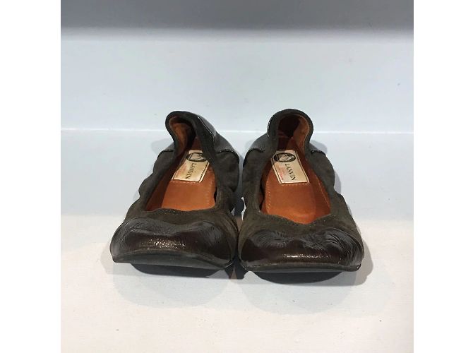 Bailarinas LANVIN T.EU 36.5 Ante Castaño - vista 2