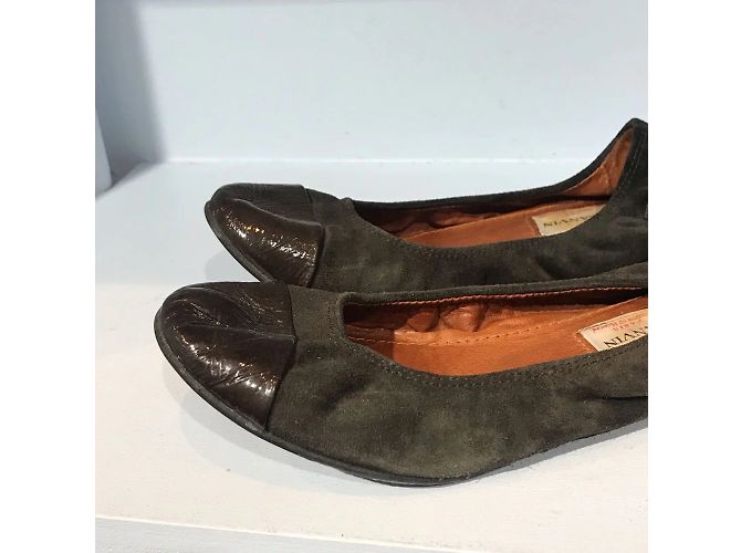 Bailarinas LANVIN T.EU 36.5 Ante Castaño - vista 3