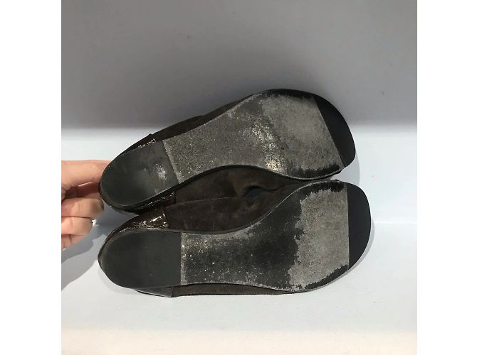 Bailarinas LANVIN T.EU 36.5 Ante Castaño - vista 5