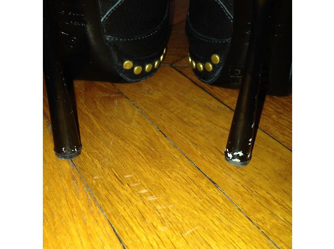 ALEXANDER MCQUEEN Stivaletti T.EU 37 Pelle Nero - vista 8