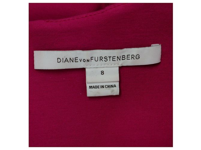 Diane Von Furstenberg Vestido DvF Fit & Flare Alice Rosa - vista 4
