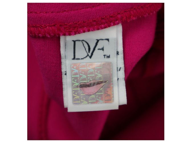 Diane Von Furstenberg Vestido DvF Fit & Flare Alice Rosa - vista 5