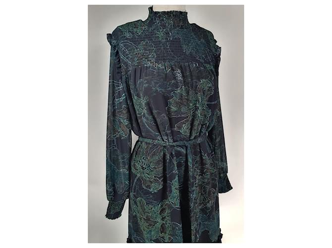 Bruuns Bazaar Jacobin Kleid Grün Mehrfarben - Ansicht 2