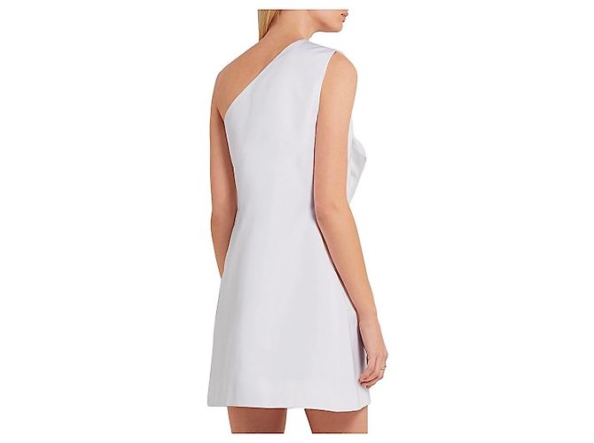 Kurzes Kleid VICTORIA BECKHAM Weiß - Ansicht 3