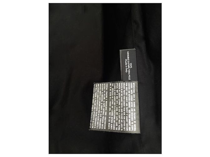Gucci Lederjacke Schwarz - Ansicht 5