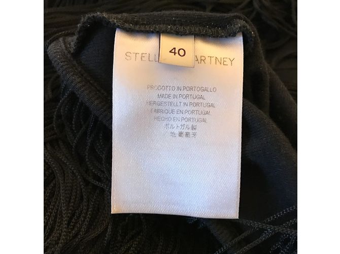 Stella Mc Cartney STELLA MCCARTNEY Tops T.FR 36 Algodón Negro - vista 5