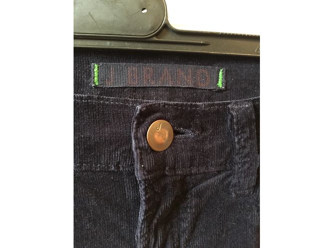 J BRAND Jeans T.US 24 Denim - Jeans Azul marino - vista 3