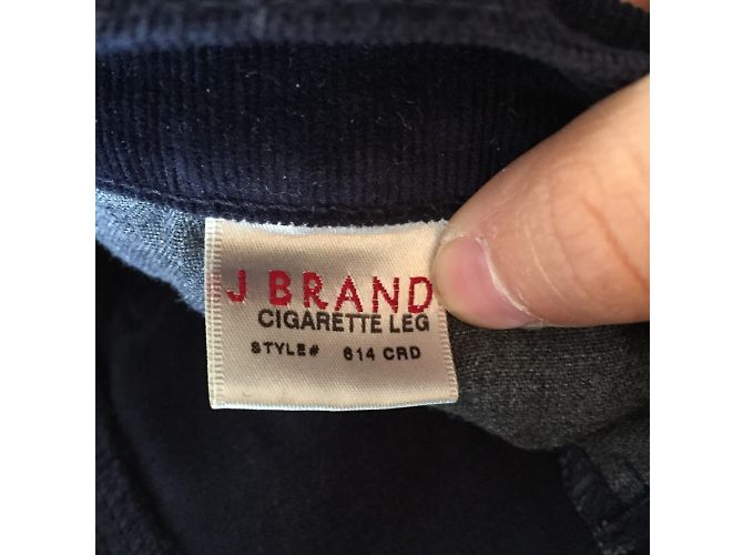 J BRAND Jeans T.US 24 Denim - Jeans Azul marino - vista 4