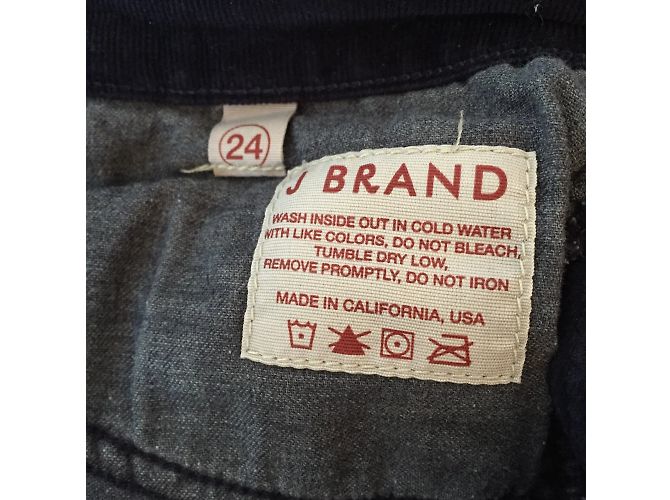 J BRAND Jeans T.US 24 Denim - Jeans Azul marino - vista 5