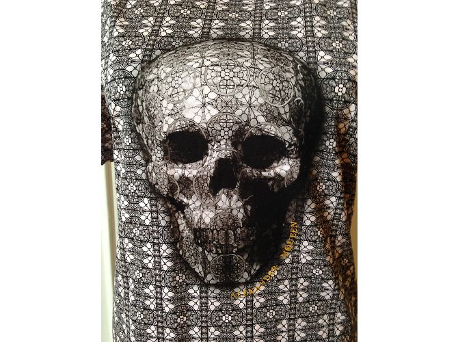 ALEXANDER MCQUEEN Tops T.Internacional S Sintético Negro - vista 3