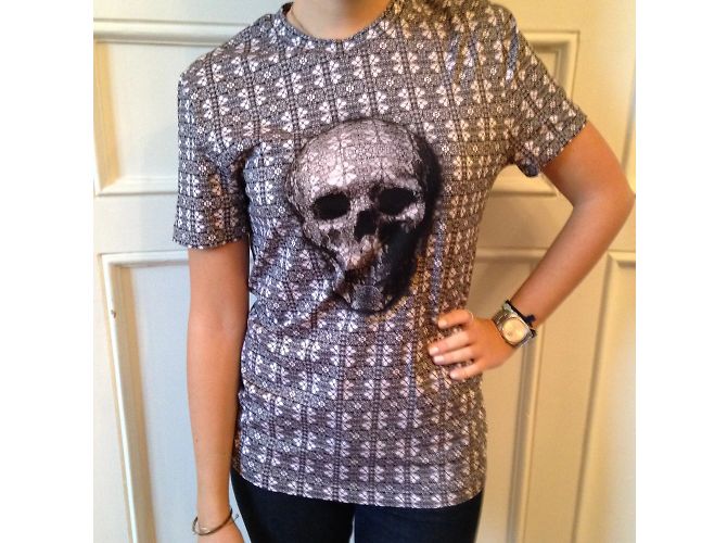 ALEXANDER MCQUEEN Tops T.Internacional S Sintético Negro - vista 5