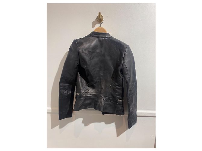 Chaquetas IRO T.FR 36 de cuero Negro - vista 2