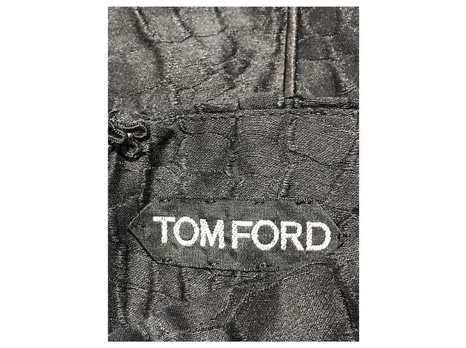 Faldas TOM FORD T.IT 36 de lino Negro - vista 3