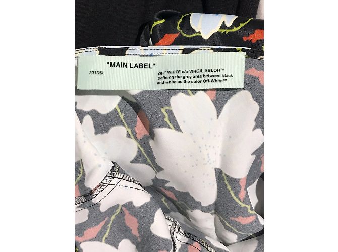 Off White OFF-WHITE Kleider T.IT 38 Viskose Mehrfarben - Ansicht 4