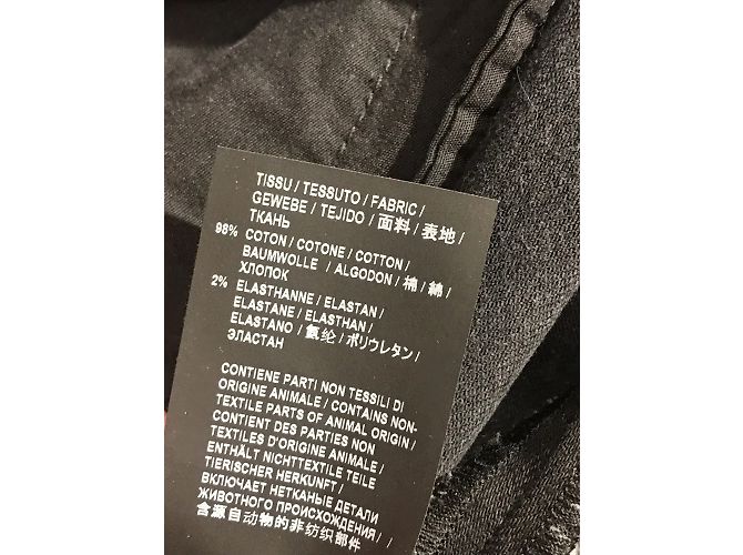 Jeans SAINT LAURENT T.US 29 Algodón Negro - vista 7