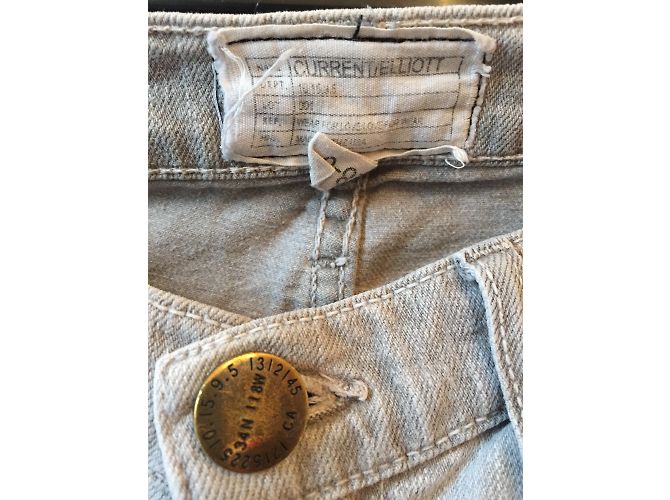 CURRENT ELLIOTT Jeans T.US 28 Denim - Jeans Gris - vista 2