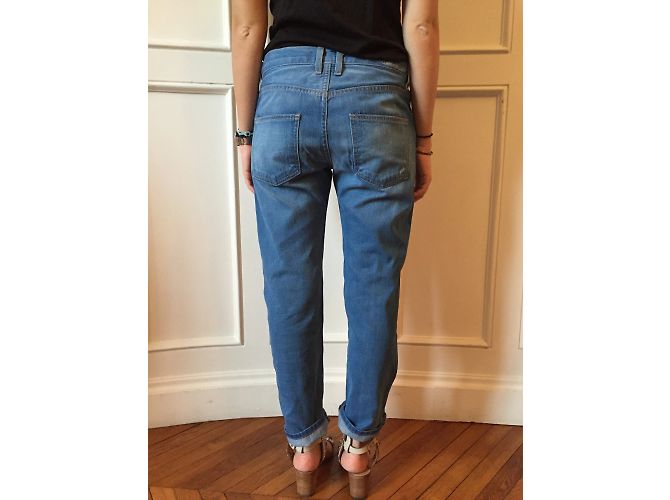 CURRENT ELLIOTT Jeans T.US 26 Cotone Blu - vista 2