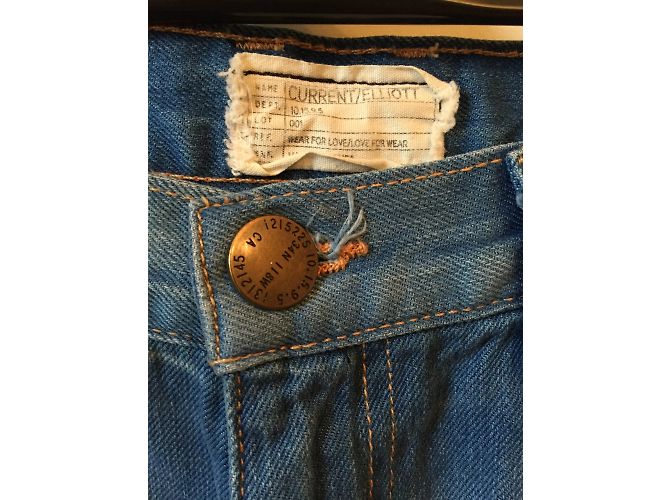 CURRENT ELLIOTT Jeans T.US 26 Cotone Blu - vista 5