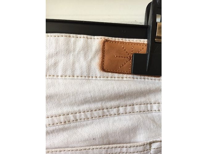 Jeans ISABEL MARANT ETOILE T.FR 38 Algodón Blanco - vista 5