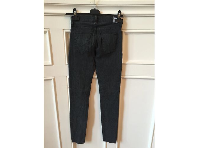 HUDSON Jeans T.FR 34 Denim - Jeans Gris - vista 3