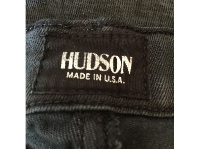 HUDSON Jeans T.FR 34 Denim - Jeans Gris - vista 4