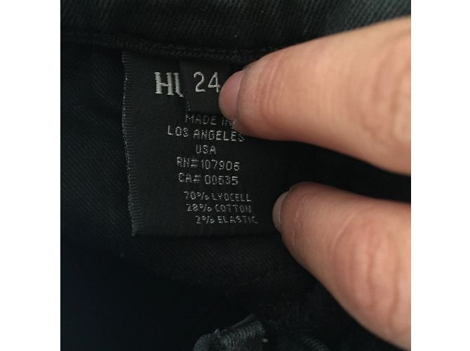 HUDSON Jeans T.FR 34 Denim - Jeans Gris - vista 5